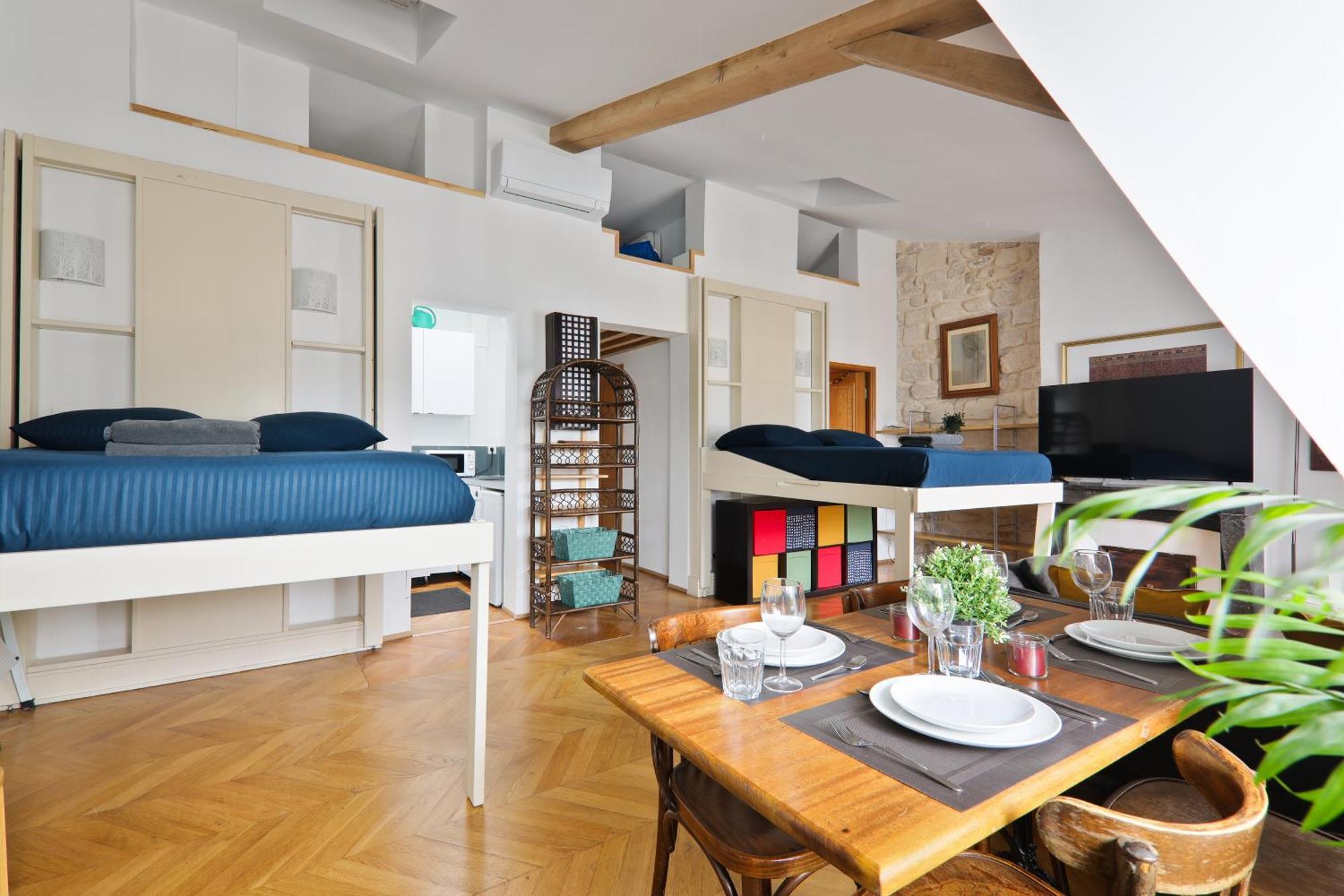 Studio Appartement Quartier Pantheon 3 Free Netflix باريس المظهر الخارجي الصورة